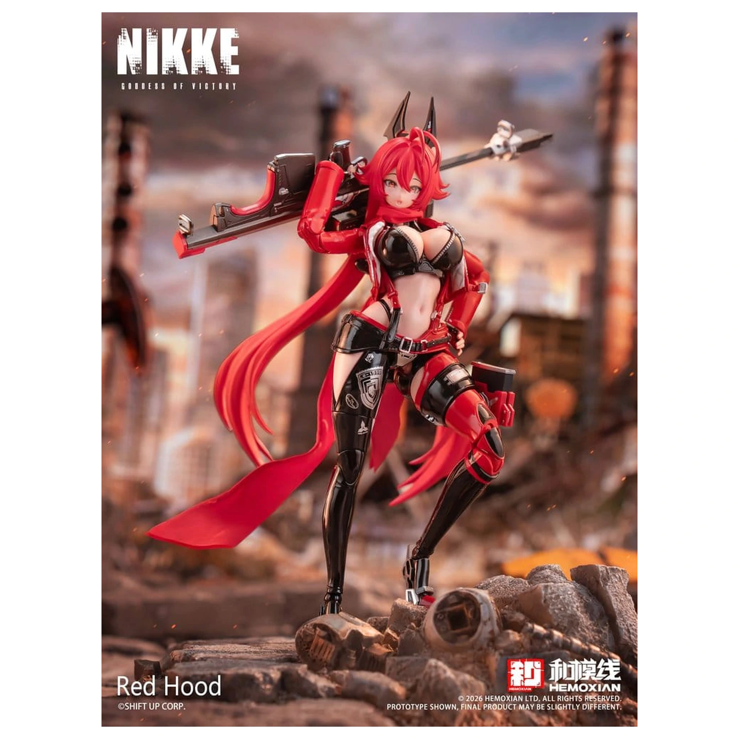 Goddess of Victory: Nikke Red Hood plastični model komplet 1/12 18 cm fotografija proizvoda