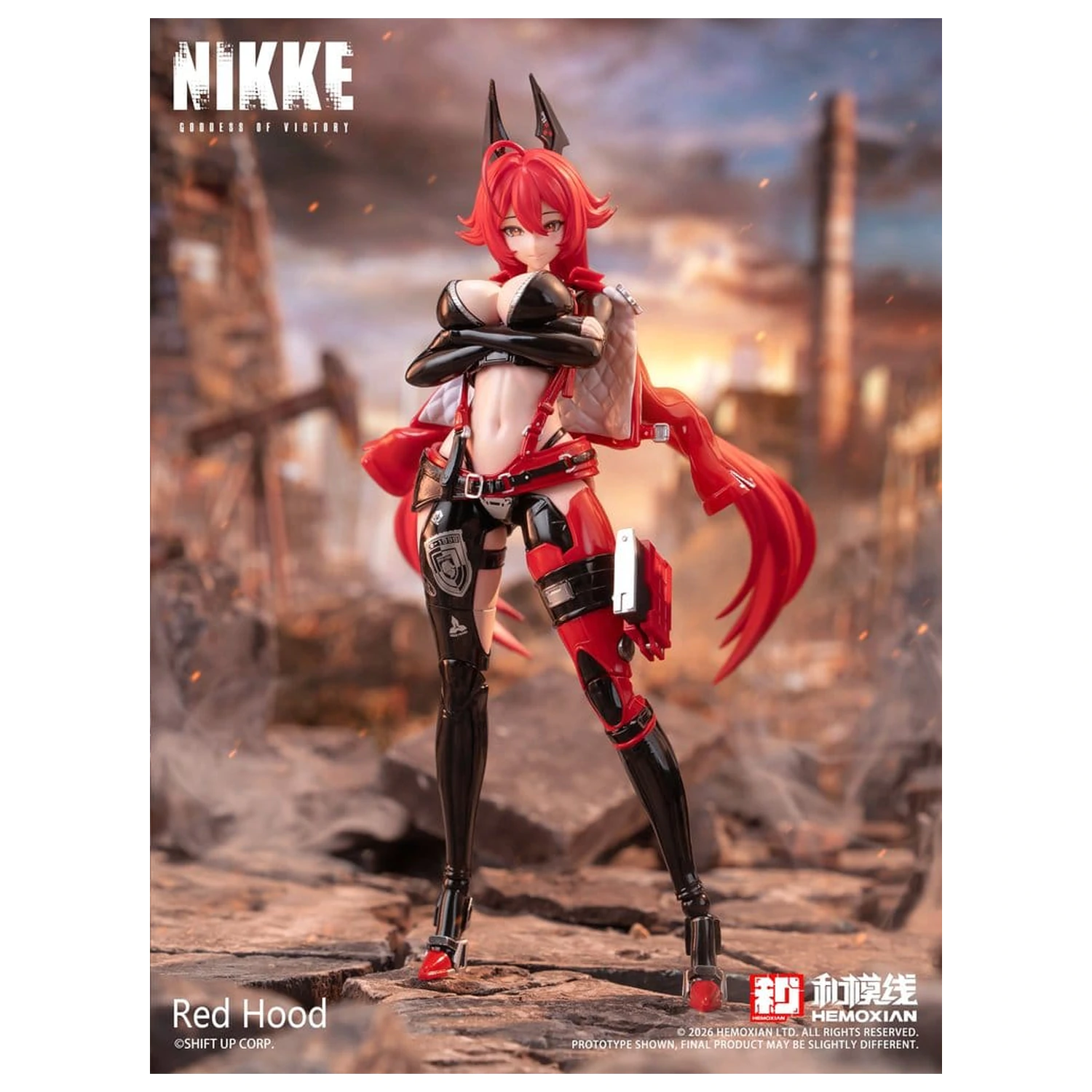 Goddess of Victory: Nikke Red Hood plastični model komplet 1/12 18 cm fotografija proizvoda