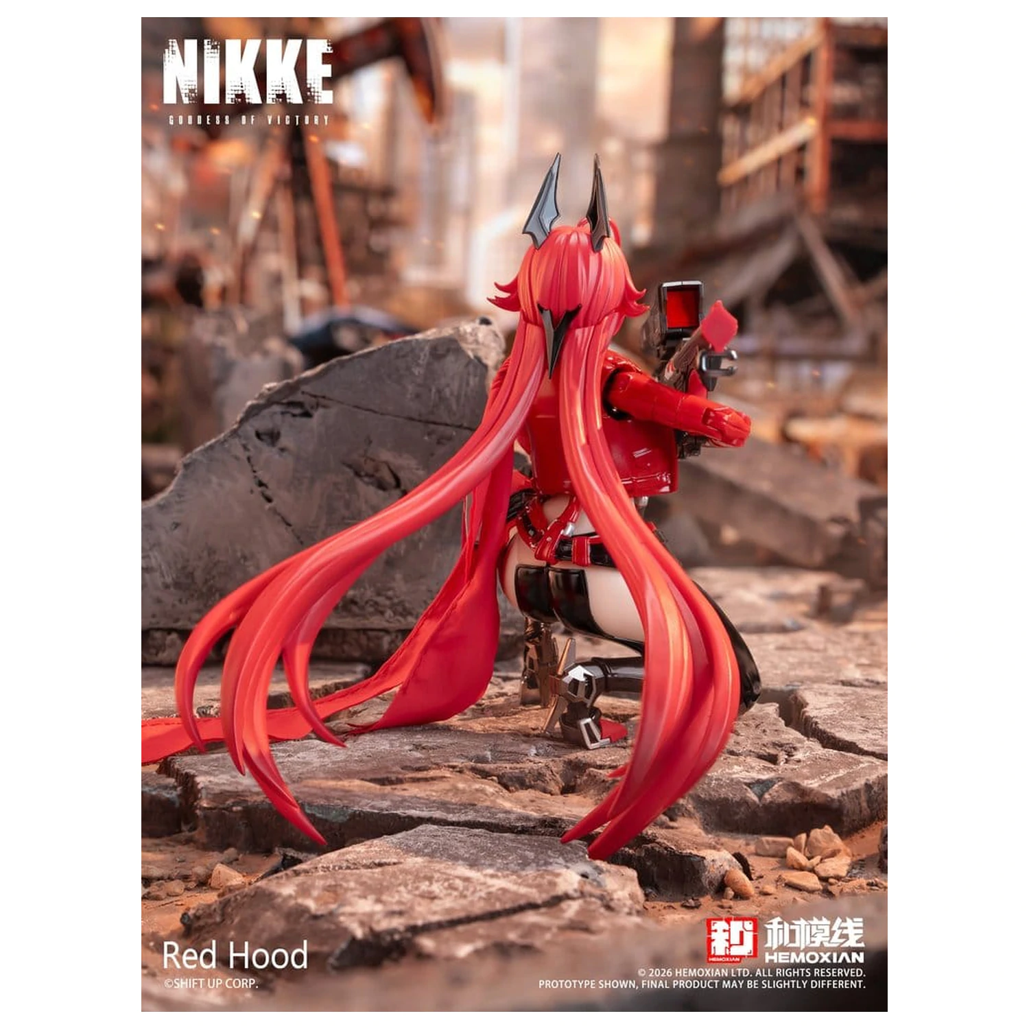 Goddess of Victory: Nikke Red Hood plastični model komplet 1/12 18 cm fotografija proizvoda