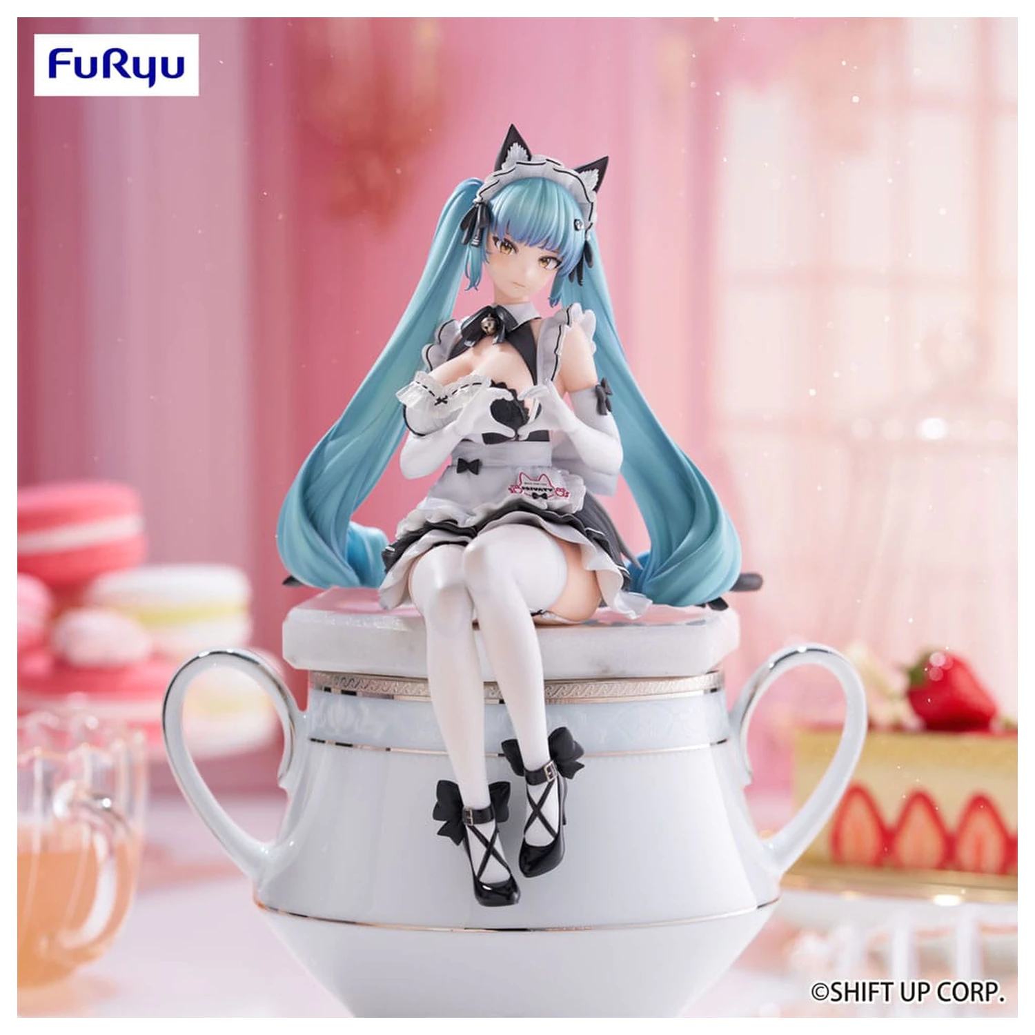 Goddess of Victory: Nikke Noodle Stopper PVC Statua Privaty: Unkind Maid 15 cm fotografija proizvoda