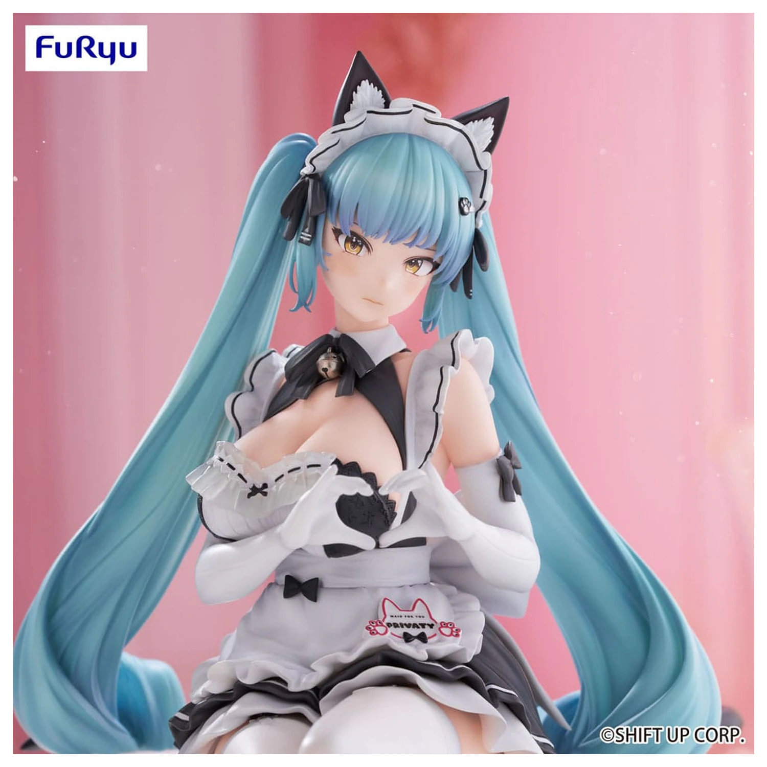 Goddess of Victory: Nikke Noodle Stopper PVC Statua Privaty: Unkind Maid 15 cm fotografija proizvoda