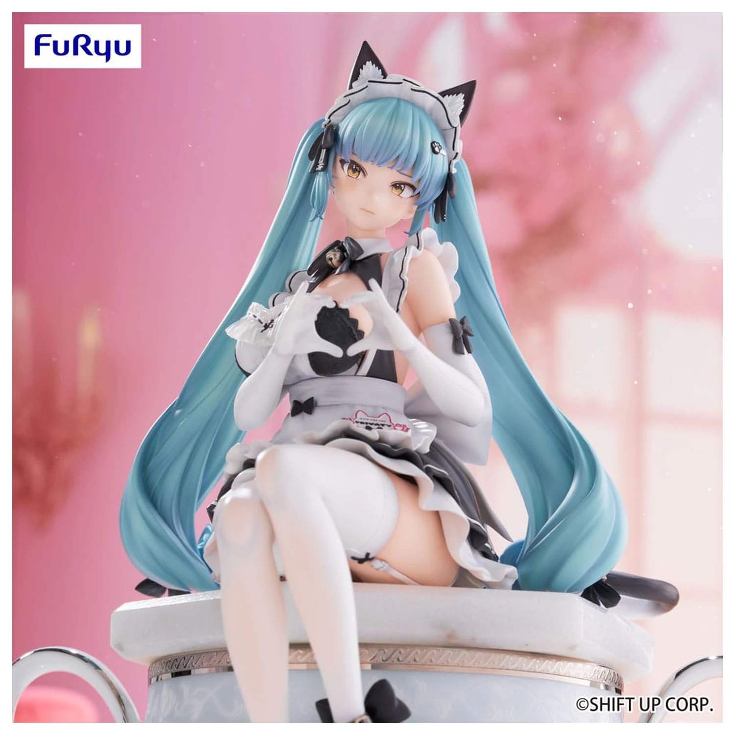 Goddess of Victory: Nikke Noodle Stopper PVC Statua Privaty: Unkind Maid 15 cm fotografija proizvoda