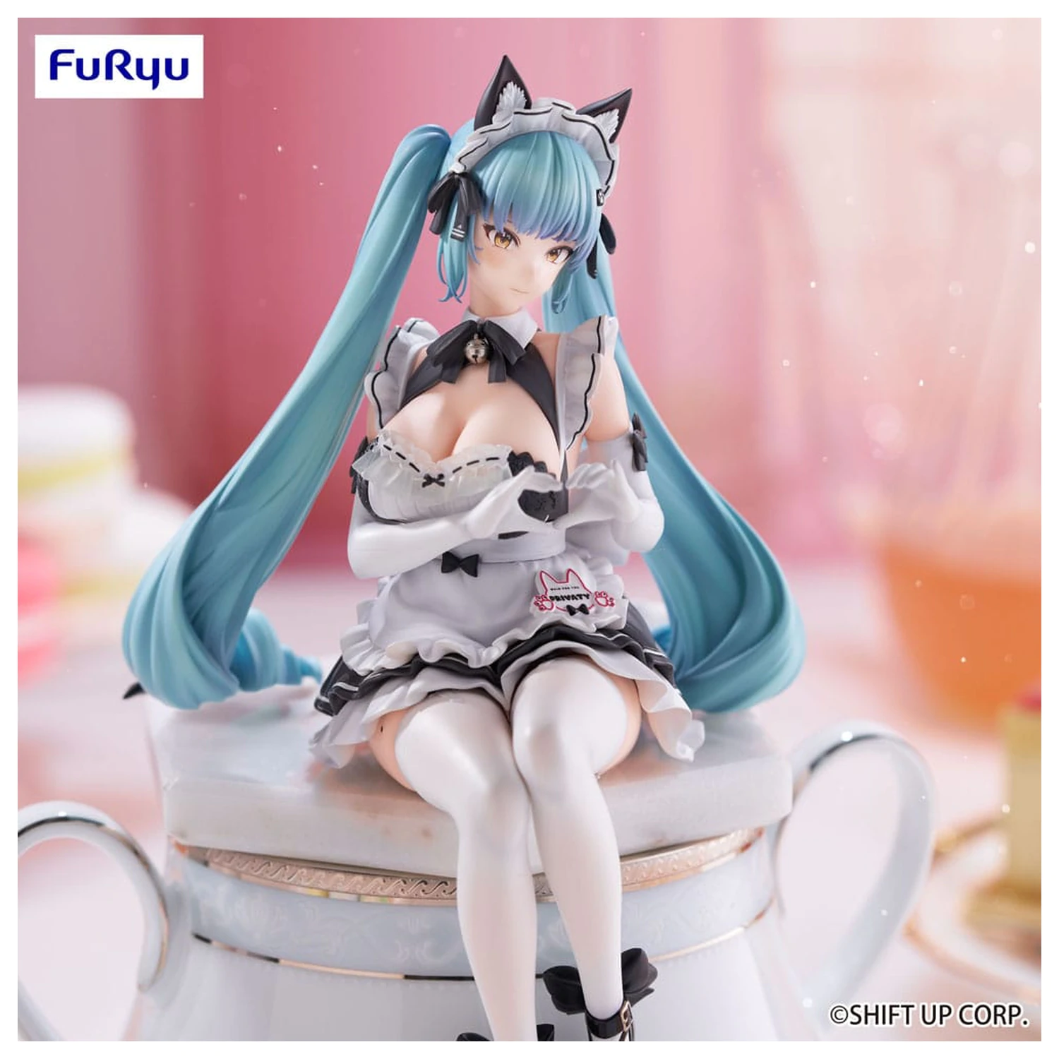 Goddess of Victory: Nikke Noodle Stopper PVC Statua Privaty: Unkind Maid 15 cm fotografija proizvoda