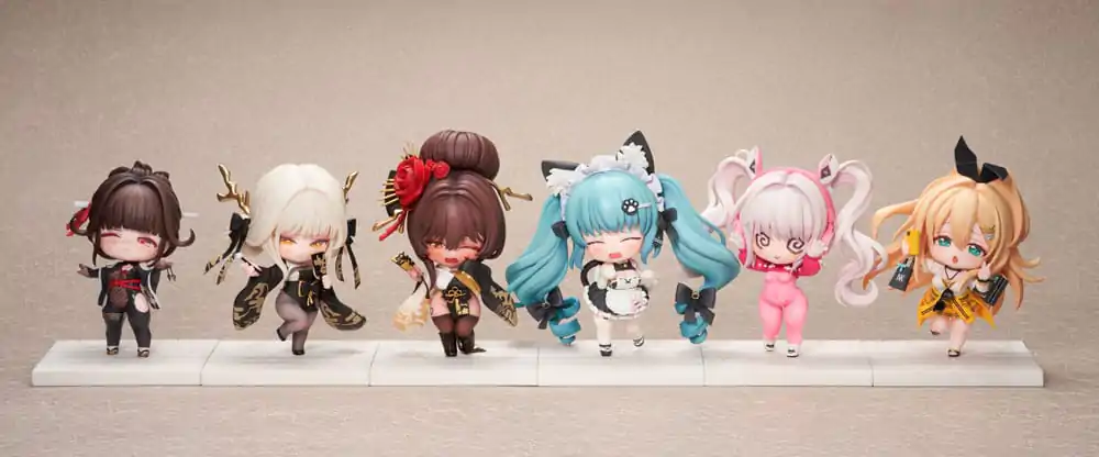 Goddess of Victory: Nikke SAC Series Mini Figure 6-Pack Chibi 10 cm fotografija proizvoda