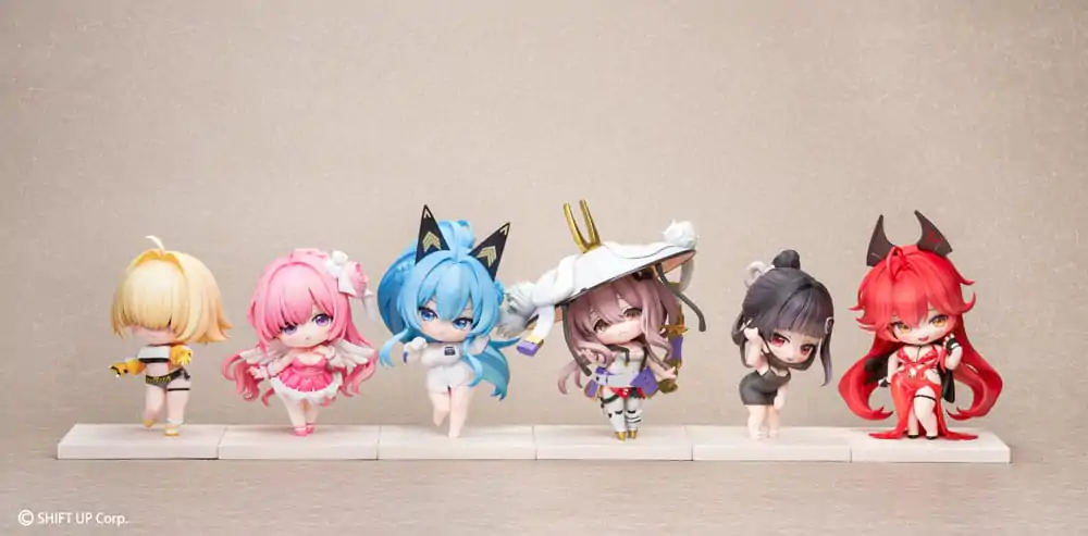 Goddess of Victory: Nikke SAC Series Mini Figure 6-Pack Chibi Vol. 2 10 cm fotografija proizvoda