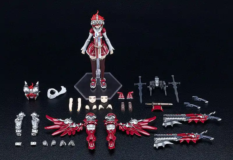 Godz Order Plastični model komplet PLAMAX GO-03 Godwing Dragon Knight Ren Firedragon 17 cm fotografija proizvoda