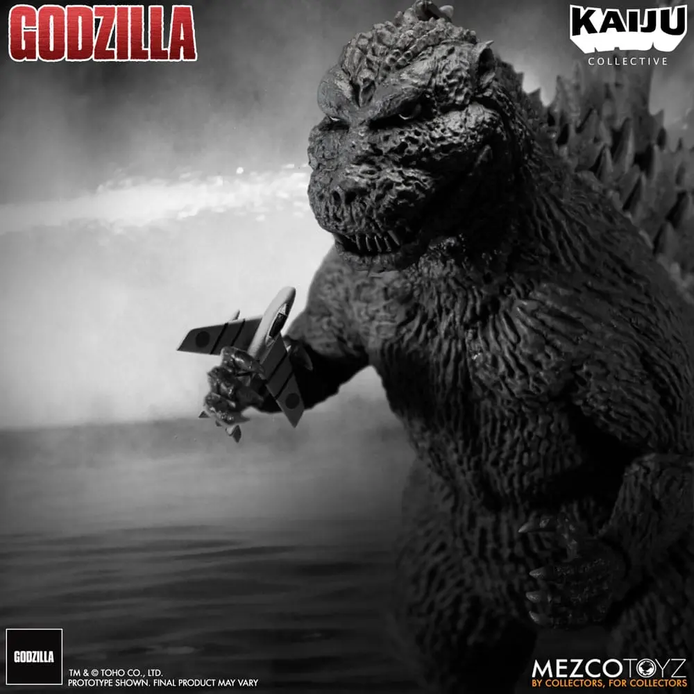 Godzilla (1954) Kaiju Collective akcijska figura Godzilla - Black & White Edition 20 cm fotografija proizvoda