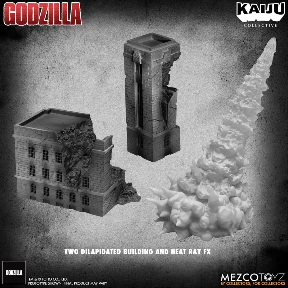 Godzilla (1954) Kaiju Collective akcijska figura Godzilla - Black & White Edition 20 cm fotografija proizvoda