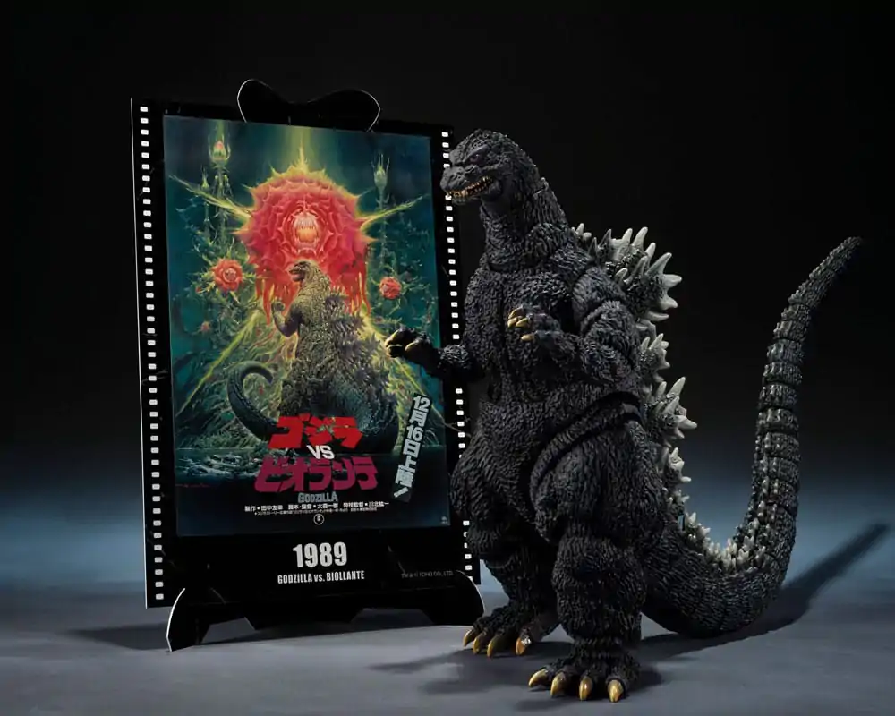 Godzilla (1989) S.H. Monster Arts Akcijska figura Godzilla vs. Biollante Movie Graphic Plus 16 cm fotografija proizvoda