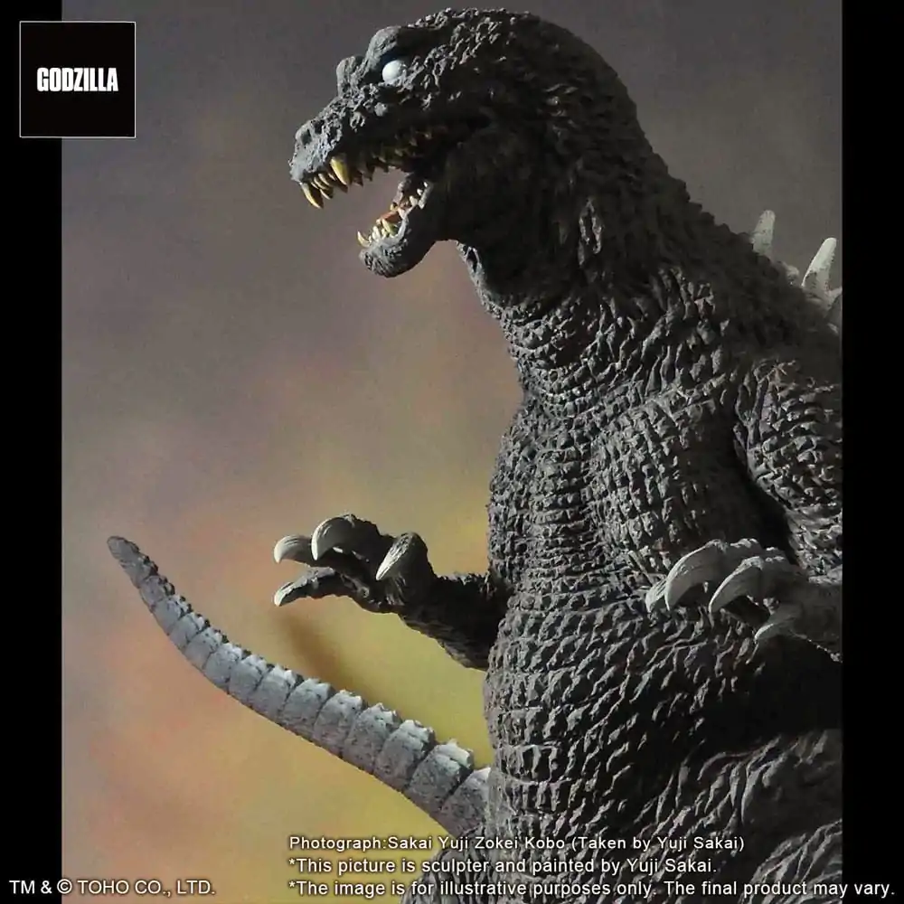 Godzilla 2001 Mothra and King Ghidorah: Giant Monsters All-Out Attack TOHO Yuji Sakai Modeling Collection PVC Kip Godzilla 28 cm fotografija proizvoda
