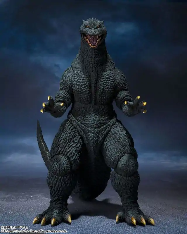 Godzilla 2004 S.H. MonsterArts akcijska figura Godzilla fotografija proizvoda