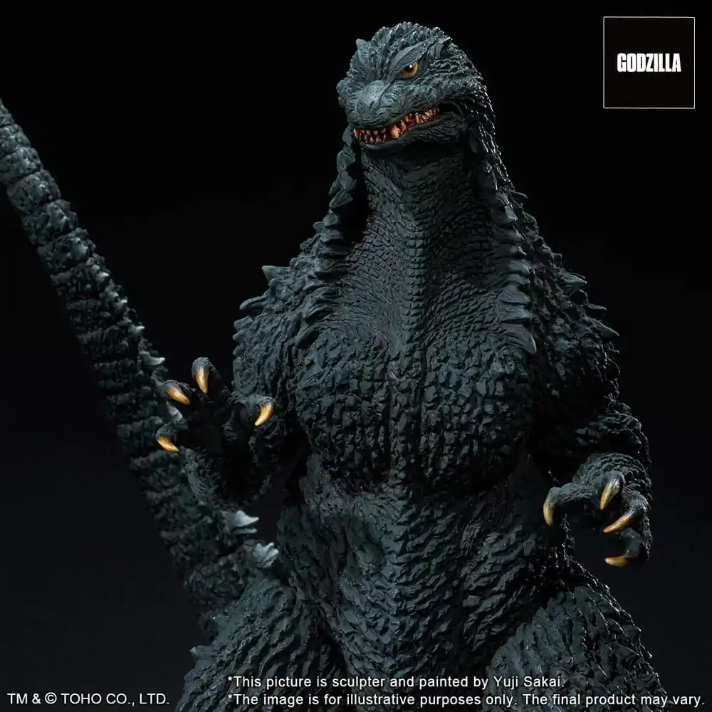 Godzilla against Mechagodzilla 2002 TOHO Yuji Sakai Modeling Collection PVC kipić Godzilla Battle in the Storm 28 cm fotografija proizvoda