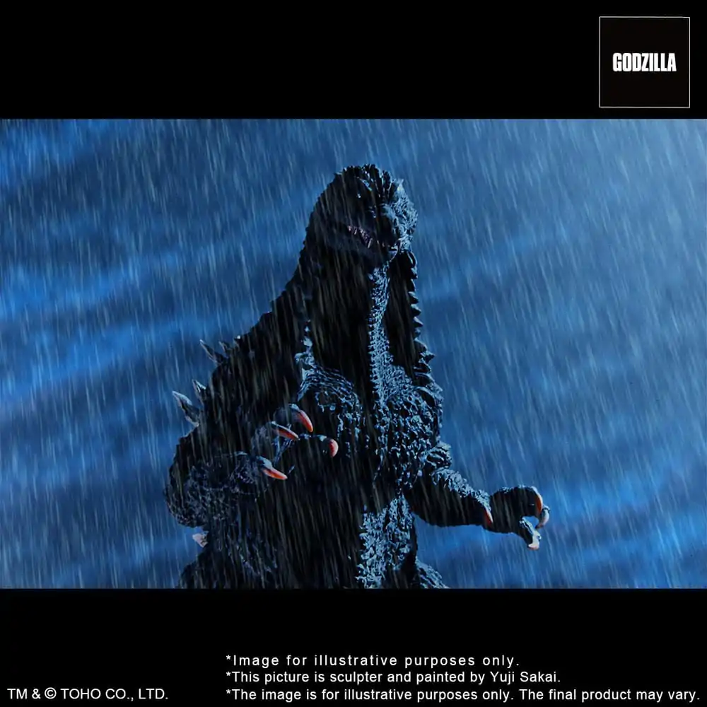 Godzilla against Mechagodzilla 2002 TOHO Yuji Sakai Modeling Collection PVC kipić Godzilla Battle in the Storm 28 cm fotografija proizvoda