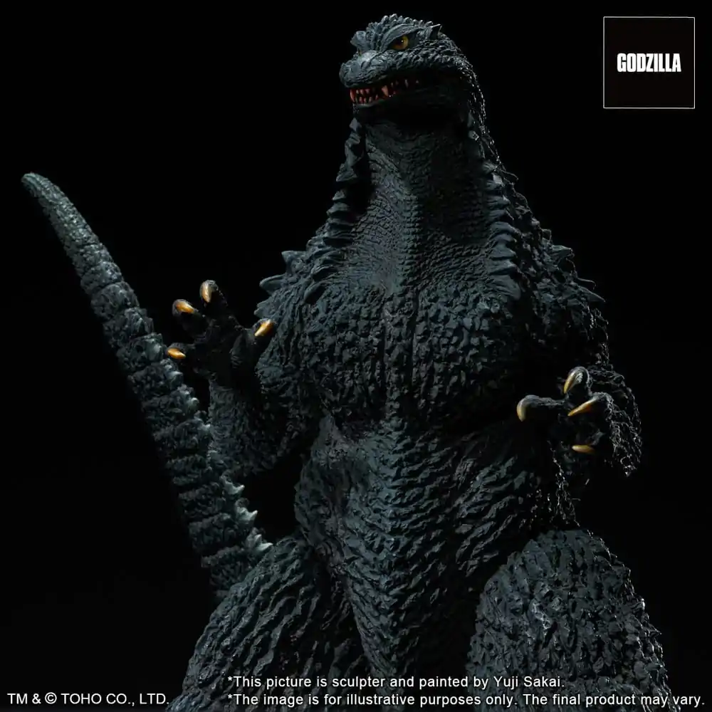 Godzilla against Mechagodzilla 2002 TOHO Yuji Sakai Modeling Collection PVC kipić Godzilla Battle in the Storm 28 cm fotografija proizvoda