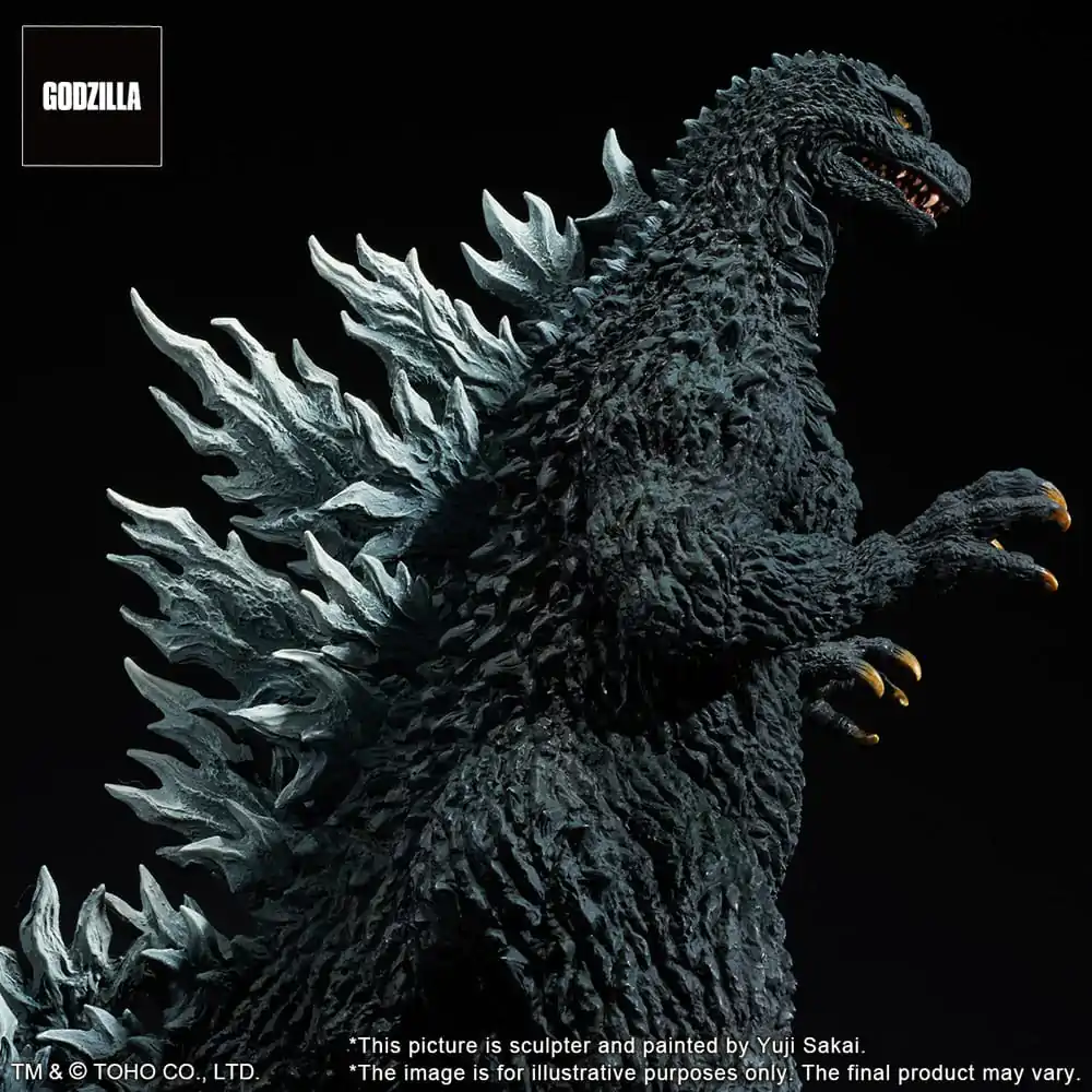 Godzilla against Mechagodzilla 2002 TOHO Yuji Sakai Modeling Collection PVC kipić Godzilla Battle in the Storm 28 cm fotografija proizvoda