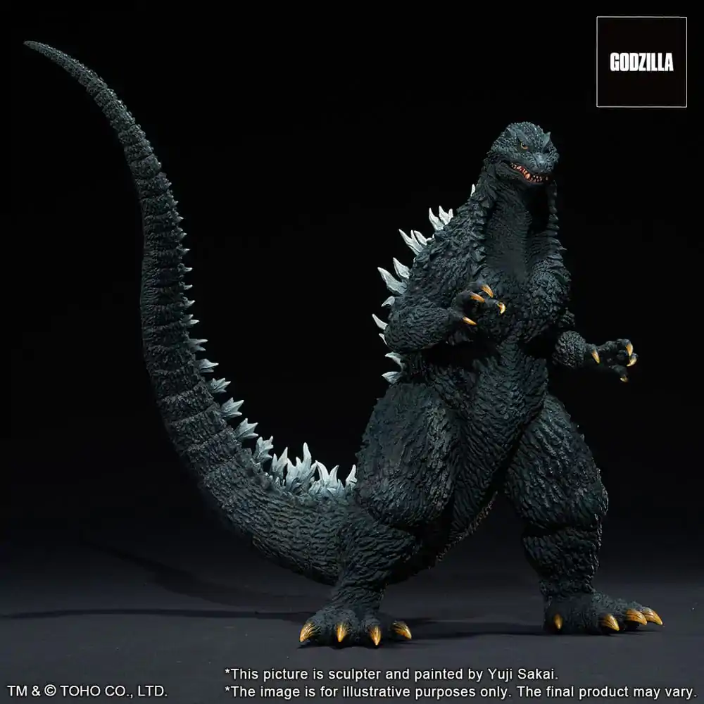 Godzilla against Mechagodzilla 2002 TOHO Yuji Sakai Modeling Collection PVC kipić Godzilla Battle in the Storm 28 cm fotografija proizvoda