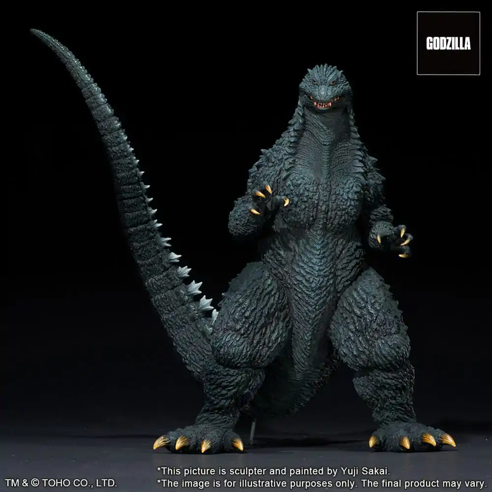 Godzilla against Mechagodzilla 2002 TOHO Yuji Sakai Modeling Collection PVC kipić Godzilla Battle in the Storm 28 cm fotografija proizvoda