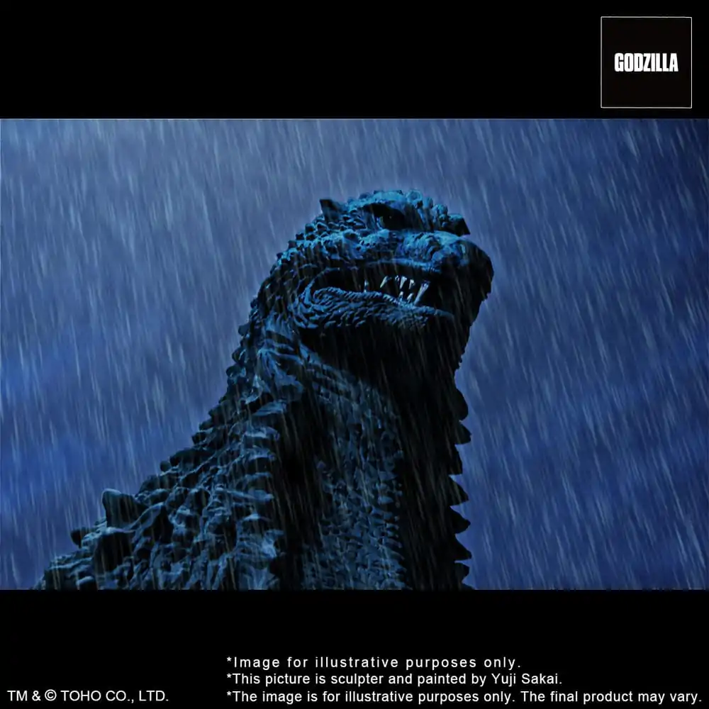 Godzilla against Mechagodzilla 2002 TOHO Yuji Sakai Modeling Collection PVC kipić Godzilla Battle in the Storm 28 cm fotografija proizvoda