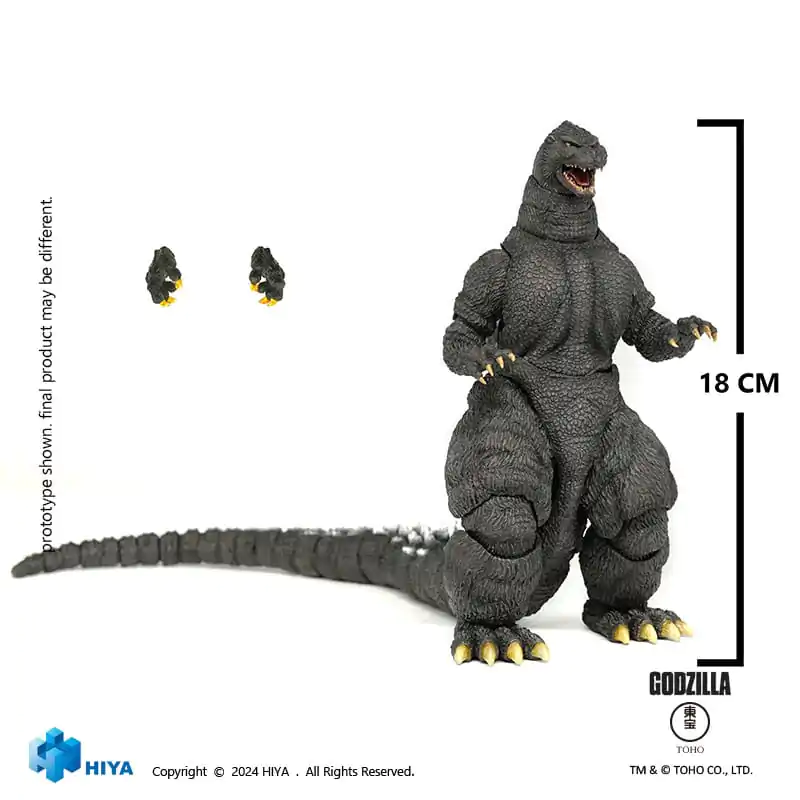 Godzilla Exquisite Basic akcijska figura Godzilla vs King Ghidorah Godzilla Hokkaido 18 cm fotografija proizvoda