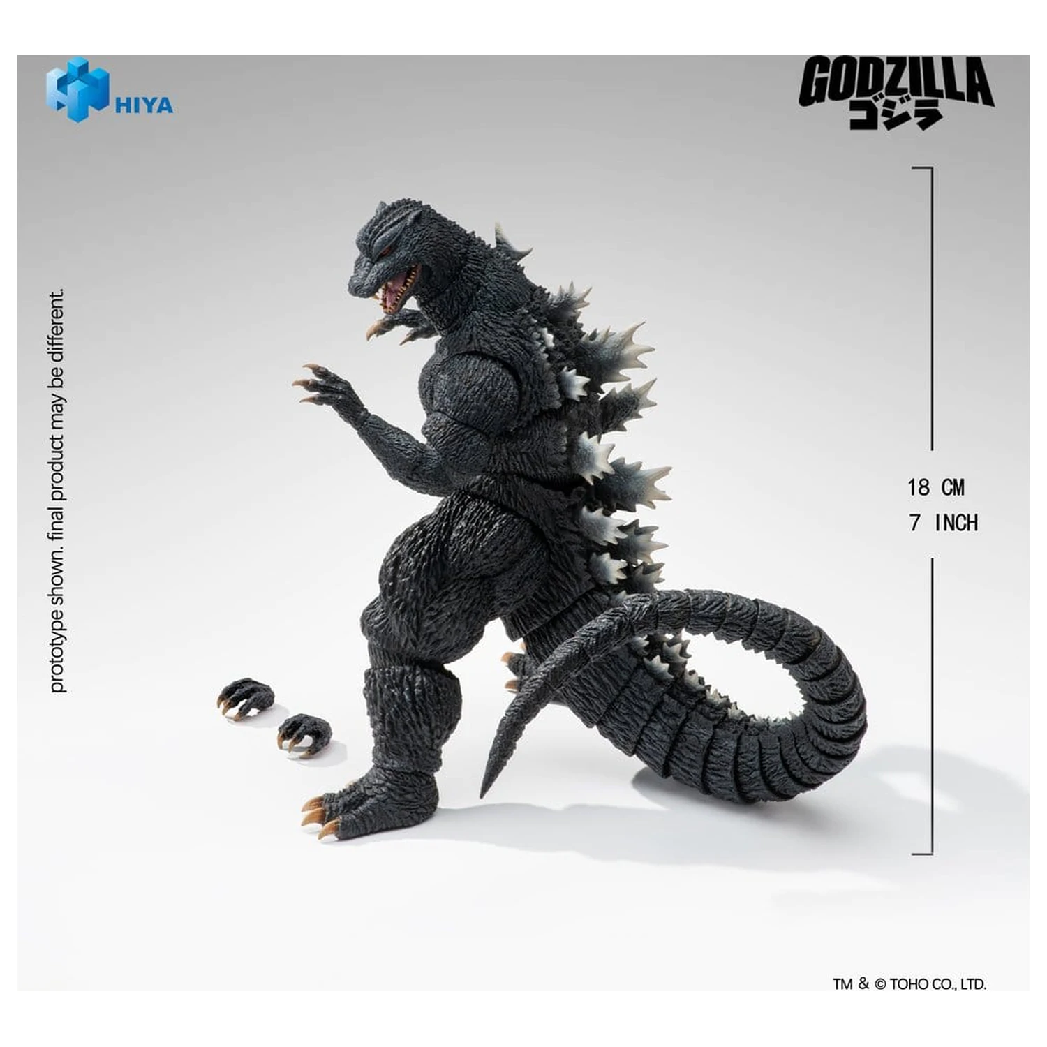 Godzilla: Final Wars (2004) Exquisite Basic akcijska figura Godzilla 18 cm fotografija proizvoda