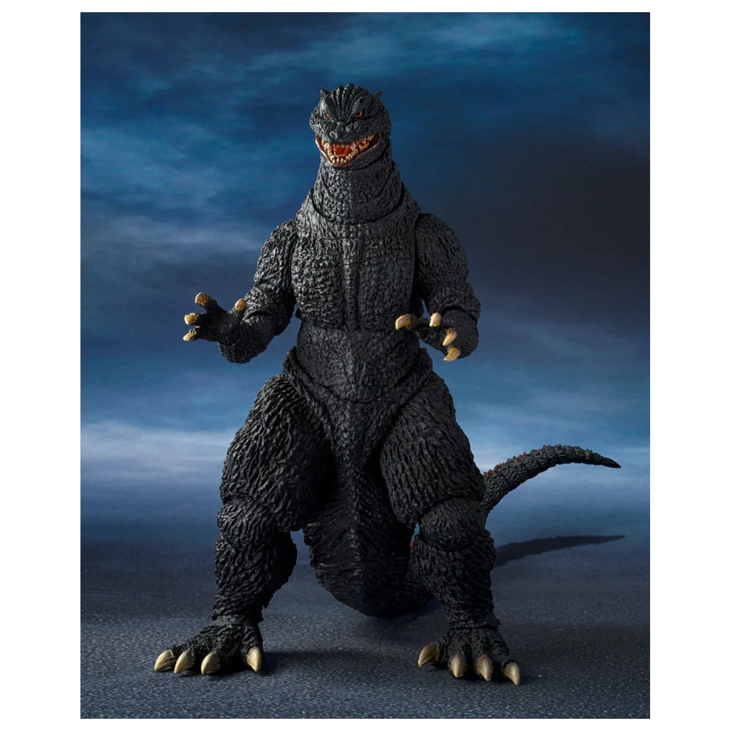 Godzilla: Final Wars S.H.MonsterArts akcijska figura Godzilla Heat Ray Ver. vs. New Gotengo 16 cm fotografija proizvoda