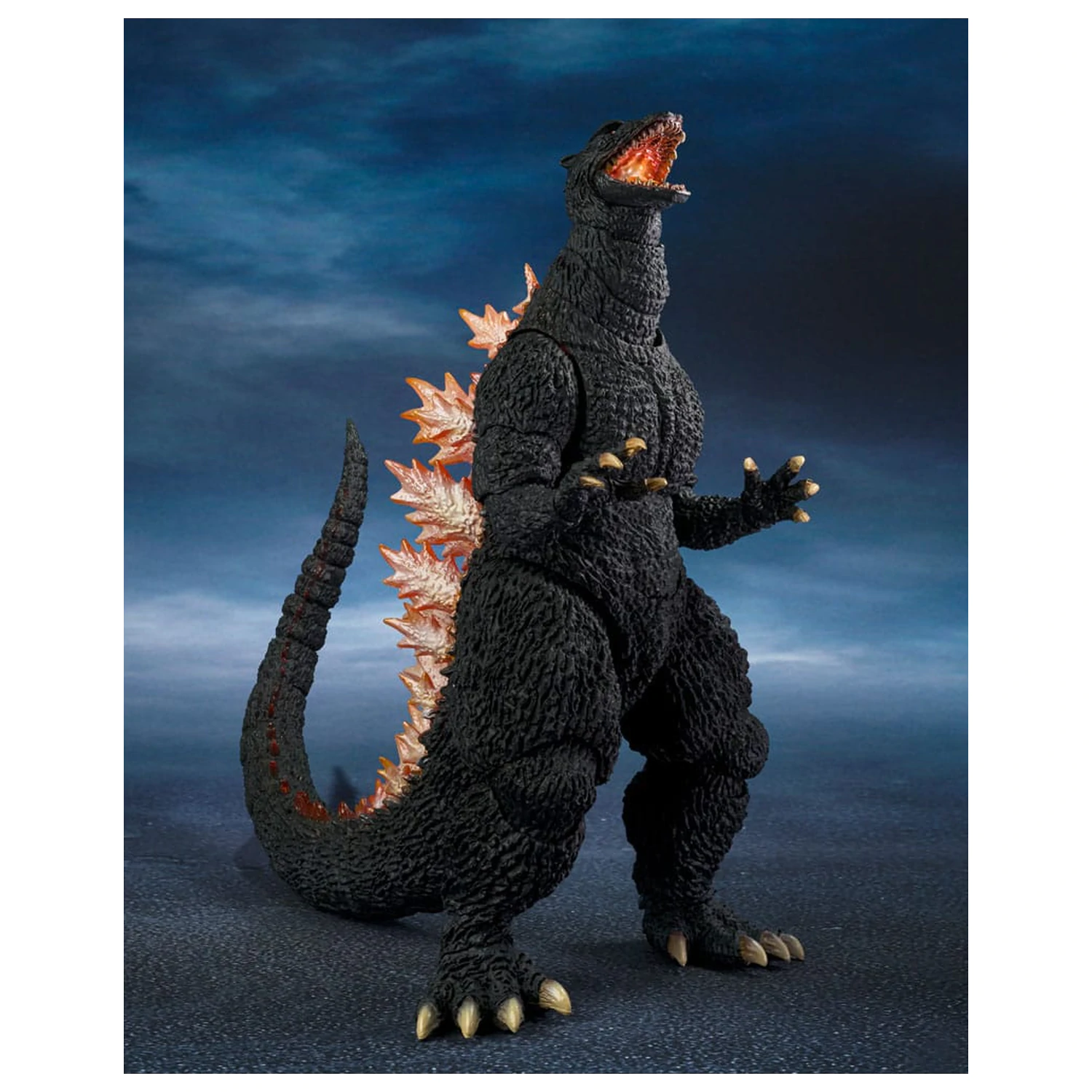 Godzilla: Final Wars S.H.MonsterArts akcijska figura Godzilla Heat Ray Ver. vs. New Gotengo 16 cm fotografija proizvoda