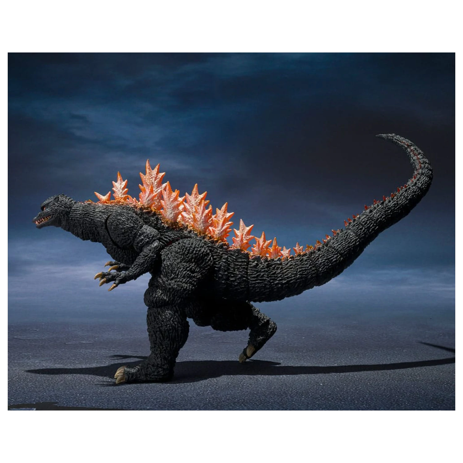 Godzilla: Final Wars S.H.MonsterArts akcijska figura Godzilla Heat Ray Ver. vs. New Gotengo 16 cm fotografija proizvoda