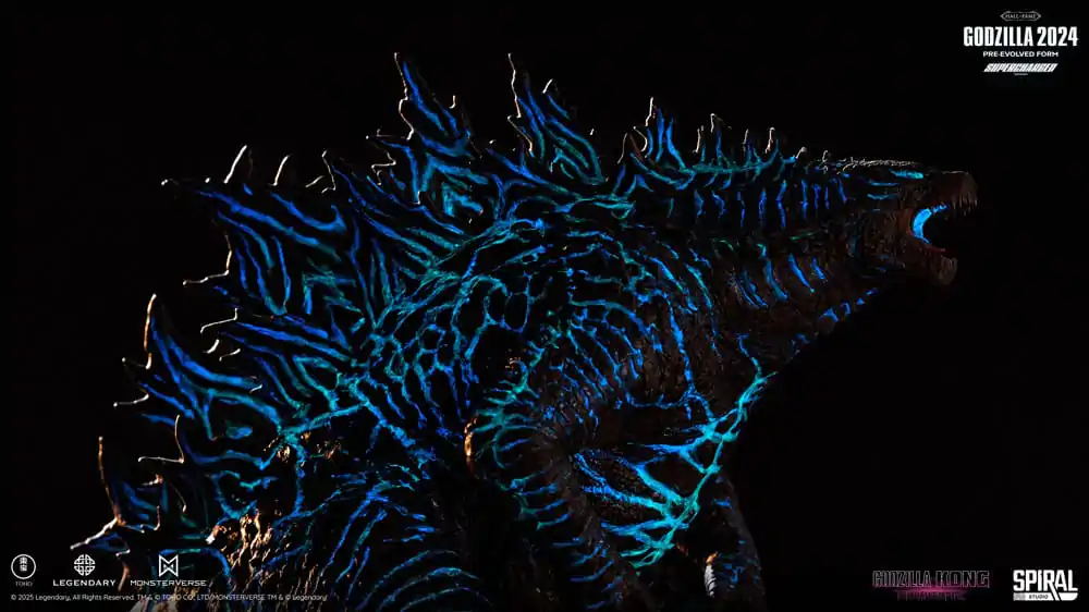 Godzilla Hall of Fame PVC Kip Godzilla 2024 Pre-Evolved Form (Superchargd Version) 26 cm fotografija proizvoda