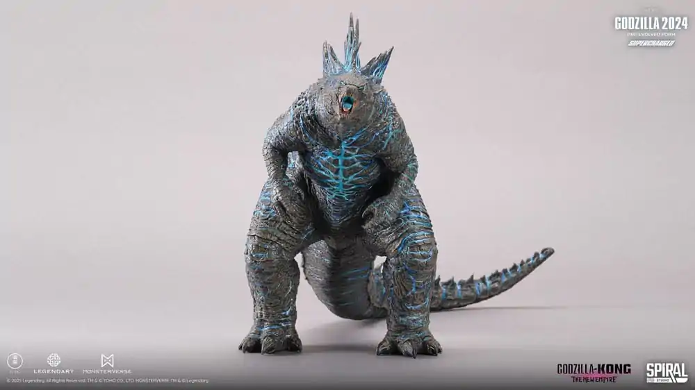 Godzilla Hall of Fame PVC Kip Godzilla 2024 Pre-Evolved Form (Superchargd Version) 26 cm fotografija proizvoda