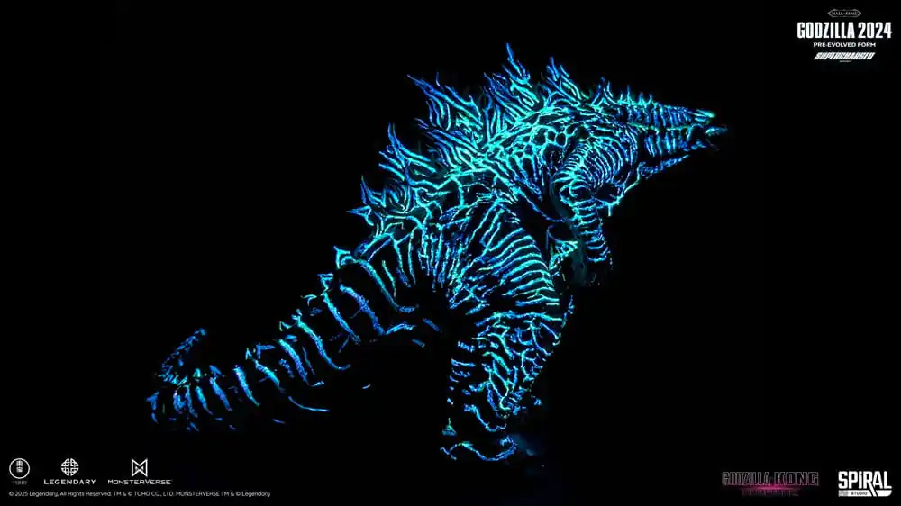 Godzilla Hall of Fame PVC Kip Godzilla 2024 Pre-Evolved Form (Superchargd Version) 26 cm fotografija proizvoda