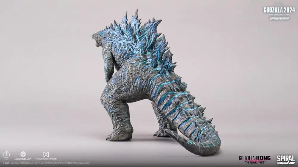 Godzilla Hall of Fame PVC Kip Godzilla 2024 Pre-Evolved Form (Superchargd Version) 26 cm fotografija proizvoda