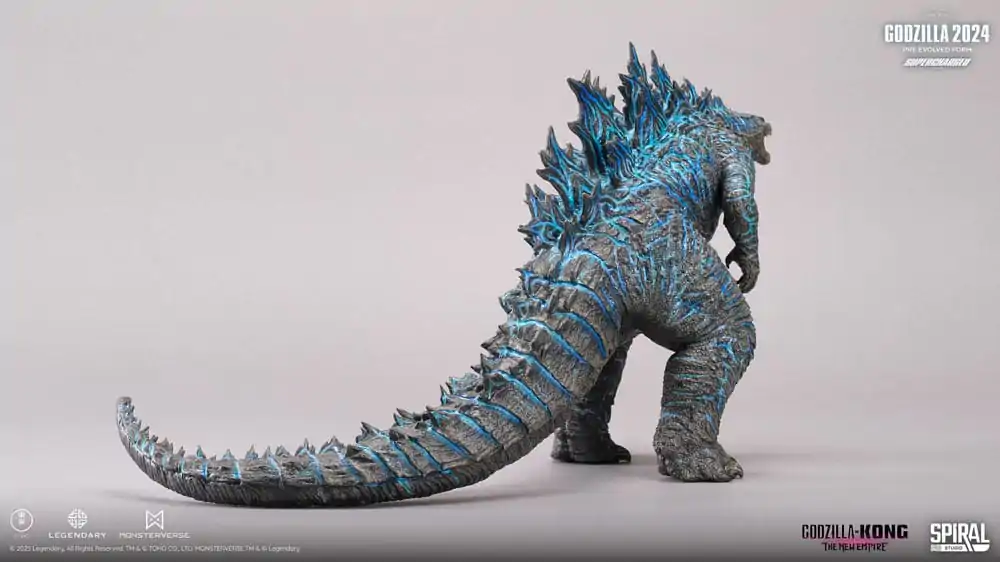 Godzilla Hall of Fame PVC Kip Godzilla 2024 Pre-Evolved Form (Superchargd Version) 26 cm fotografija proizvoda