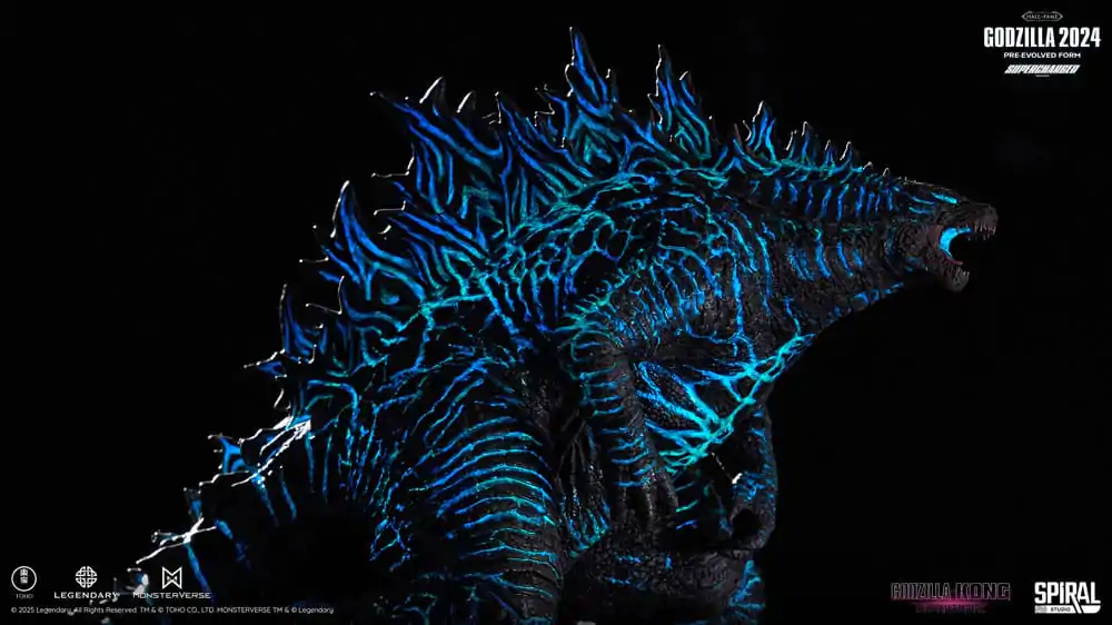 Godzilla Hall of Fame PVC Kip Godzilla 2024 Pre-Evolved Form (Superchargd Version) 26 cm fotografija proizvoda