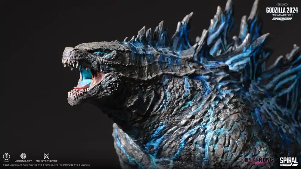 Godzilla Hall of Fame PVC Kip Godzilla 2024 Pre-Evolved Form (Superchargd Version) 26 cm fotografija proizvoda
