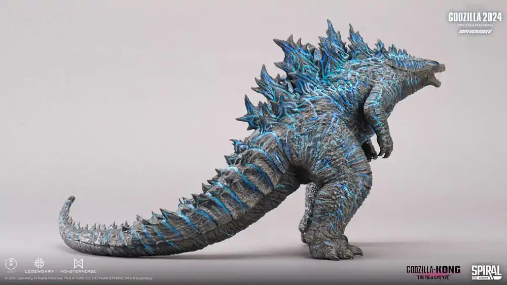 Godzilla Hall of Fame PVC Kip Godzilla 2024 Pre-Evolved Form (Superchargd Version) 26 cm fotografija proizvoda