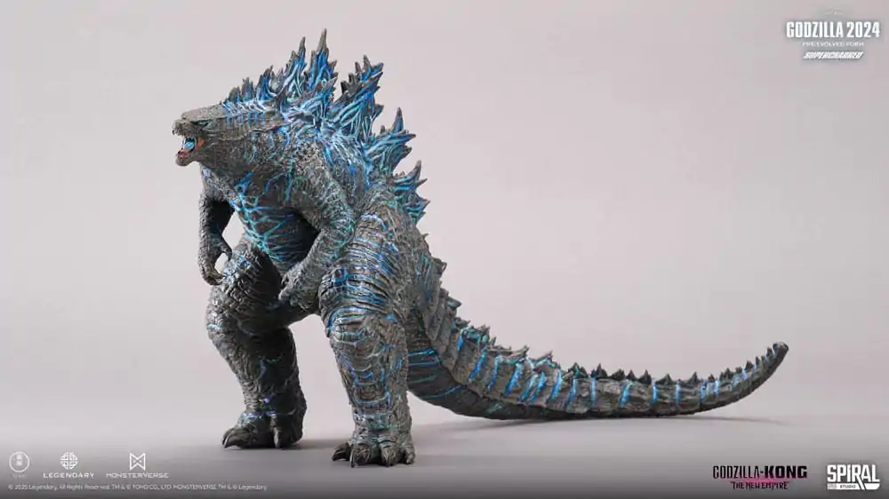 Godzilla Hall of Fame PVC Kip Godzilla 2024 Pre-Evolved Form (Superchargd Version) 26 cm fotografija proizvoda