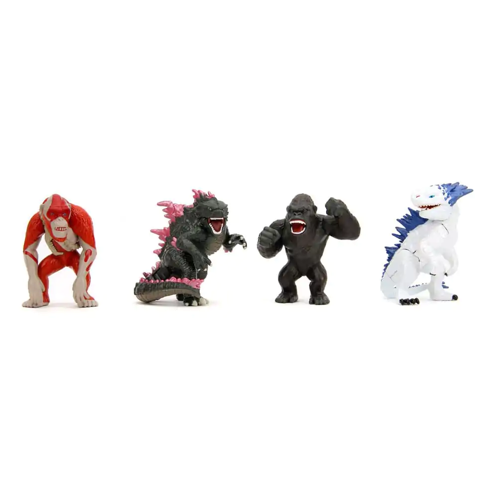 Godzilla Nano Metalfigs Diecast Mini Figure Figurice 4-Pack Wave 1 4 cm fotografija proizvoda