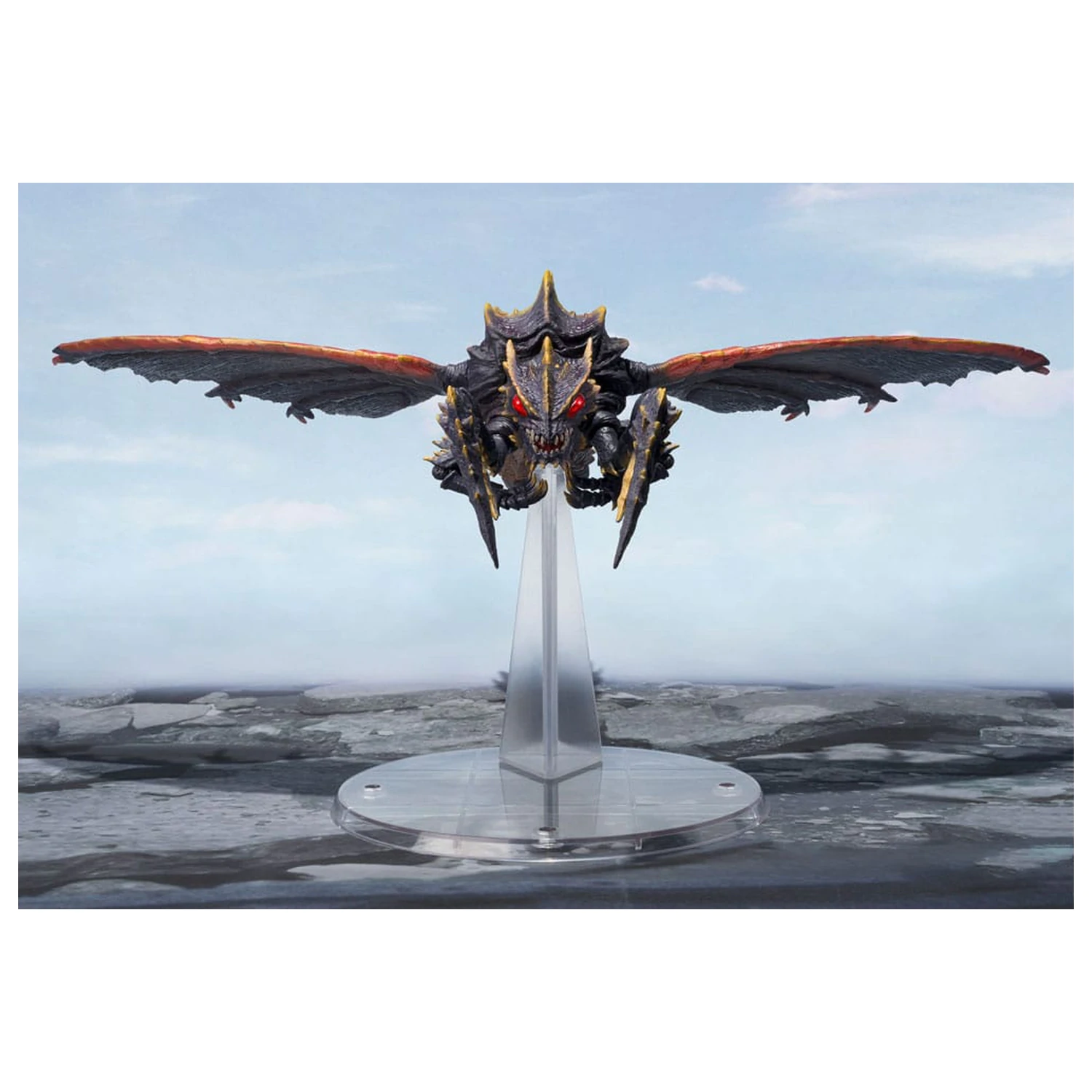 Godzilla S.H. Monster Arts akcijska figura Megaguirus Evolution Set 21 cm fotografija proizvoda