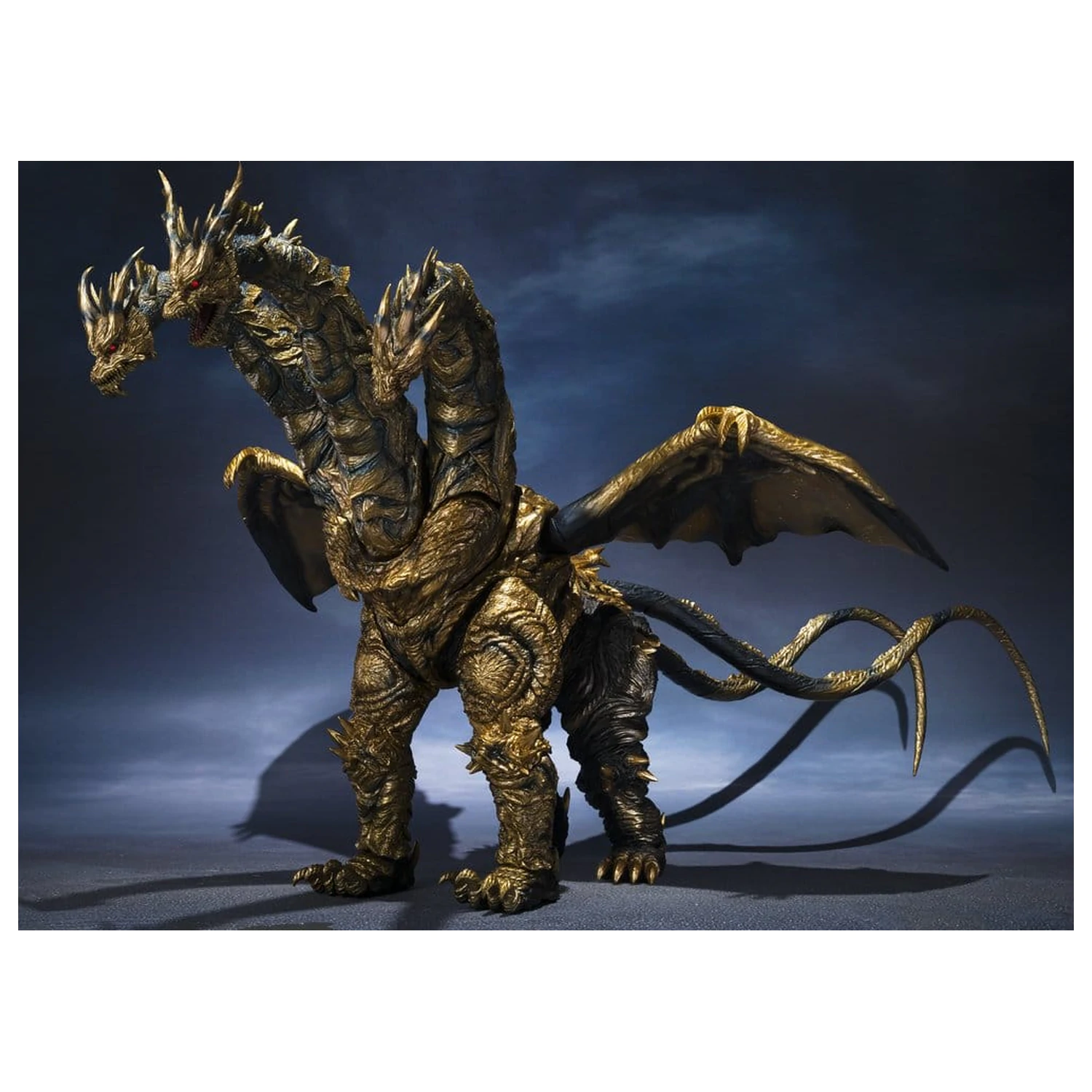 Godzilla S.H.MonsterArts Akcijska figura Kaizer Ghidorah 25 cm fotografija proizvoda