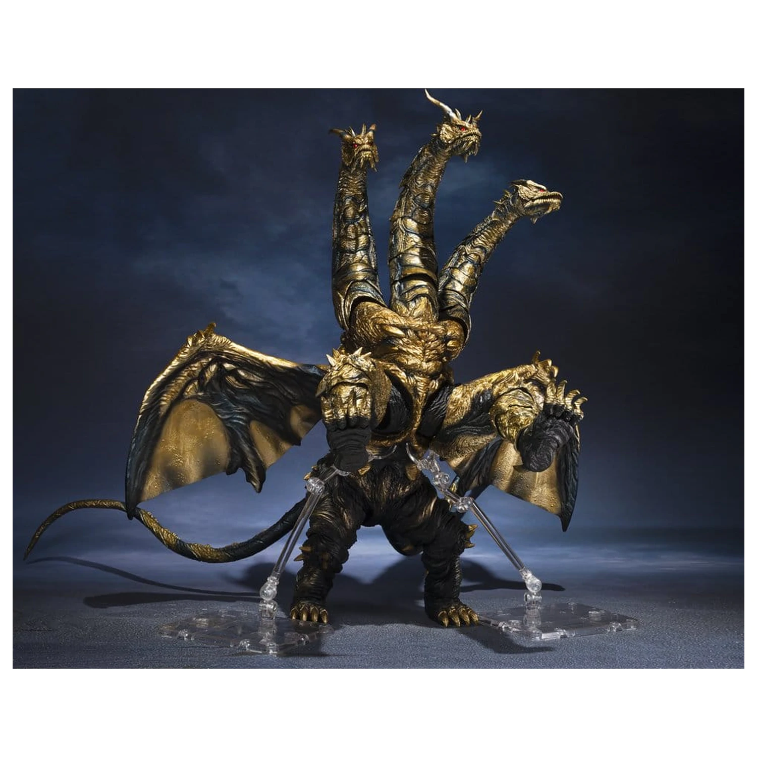 Godzilla S.H.MonsterArts Akcijska figura Kaizer Ghidorah 25 cm fotografija proizvoda