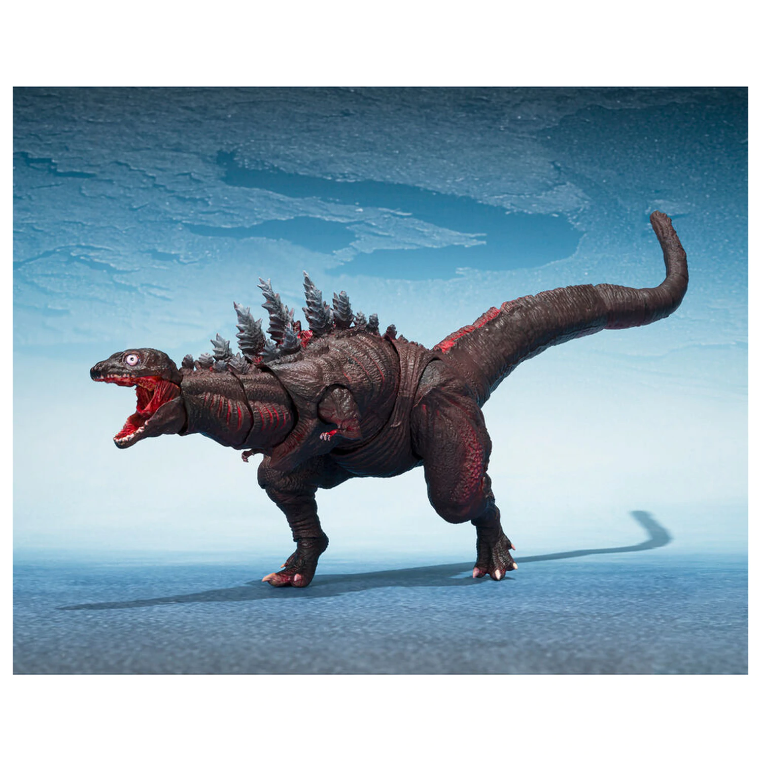 Godzilla The Second Form & Third Form & Giant Unidentified Creature S.H. MonsterArts set figura fotografija proizvoda