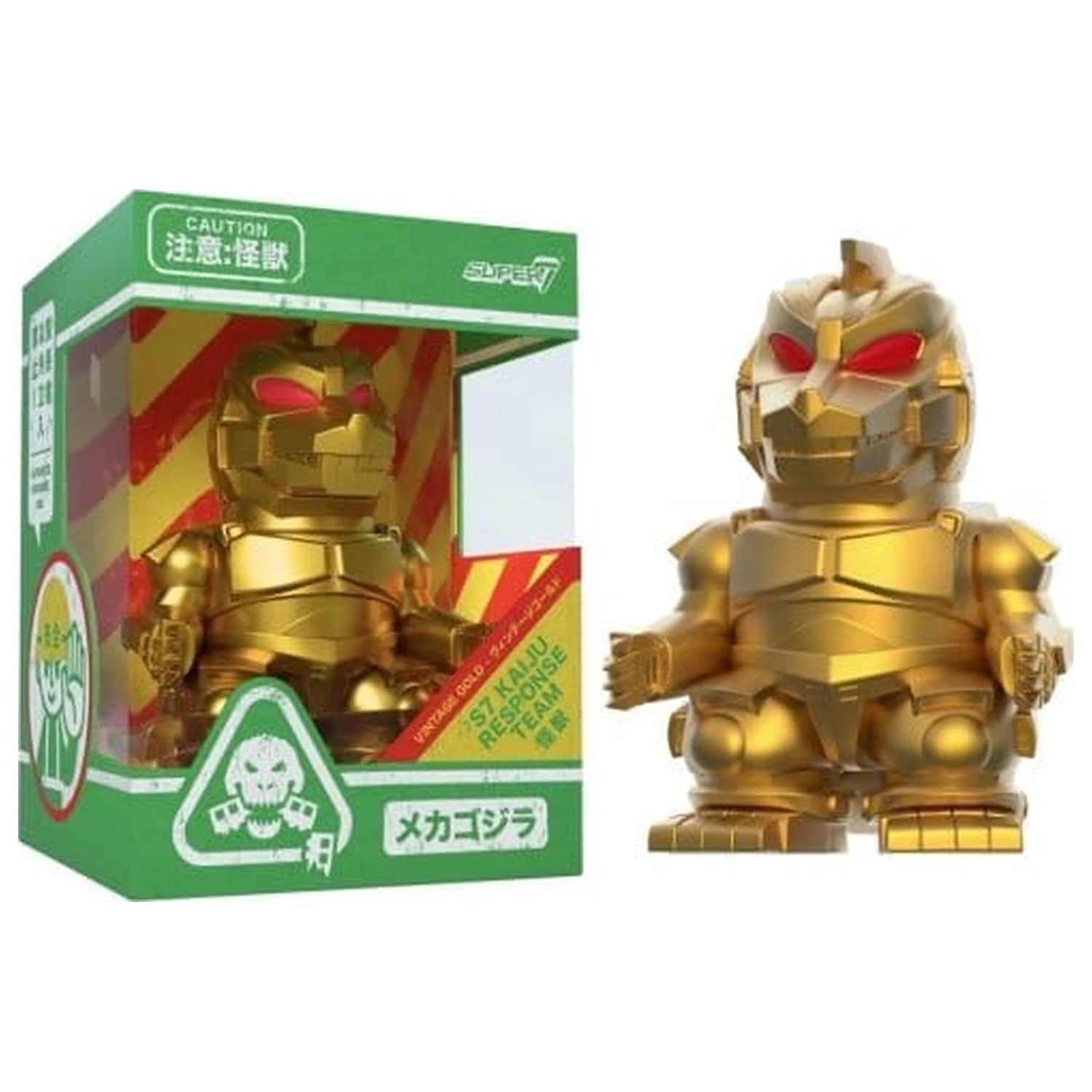 Godzilla Toho Fun! Fun! Mini figura Mechagodzilla (Vintage Toy Gold) fotografija proizvoda