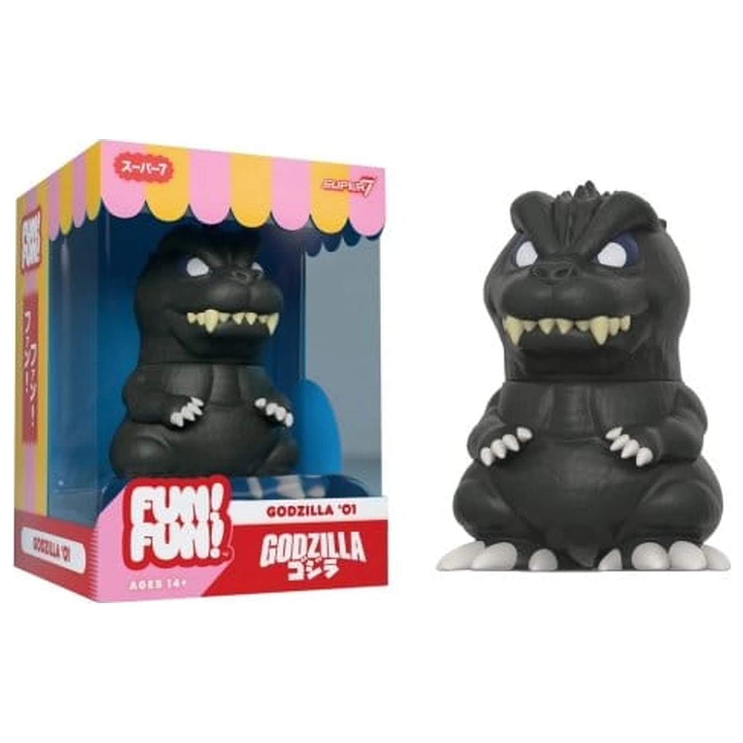 Godzilla Toho Zabava! Zabava! Mini figura Val 02 Godzilla 2001 fotografija proizvoda
