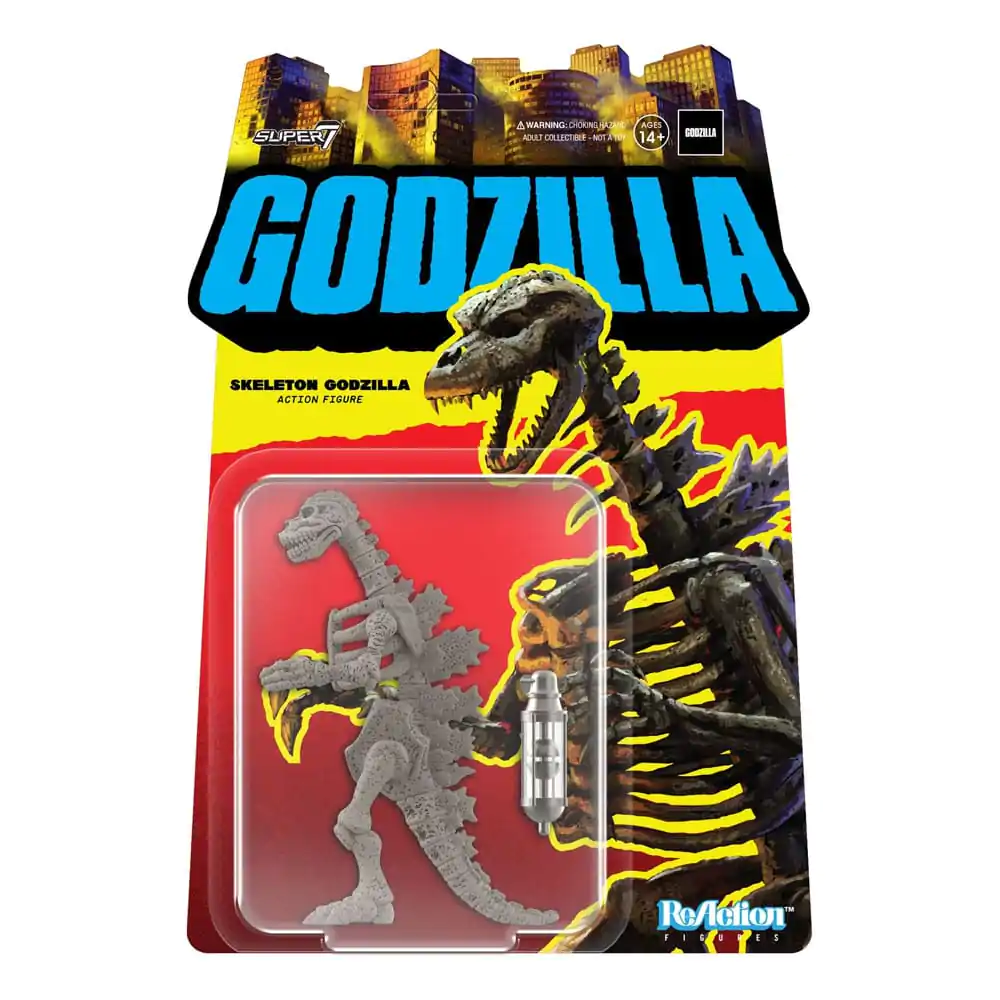 Godzilla Toho ReAction akcijska figura Godzilla Skeleton Grey 10 cm fotografija proizvoda