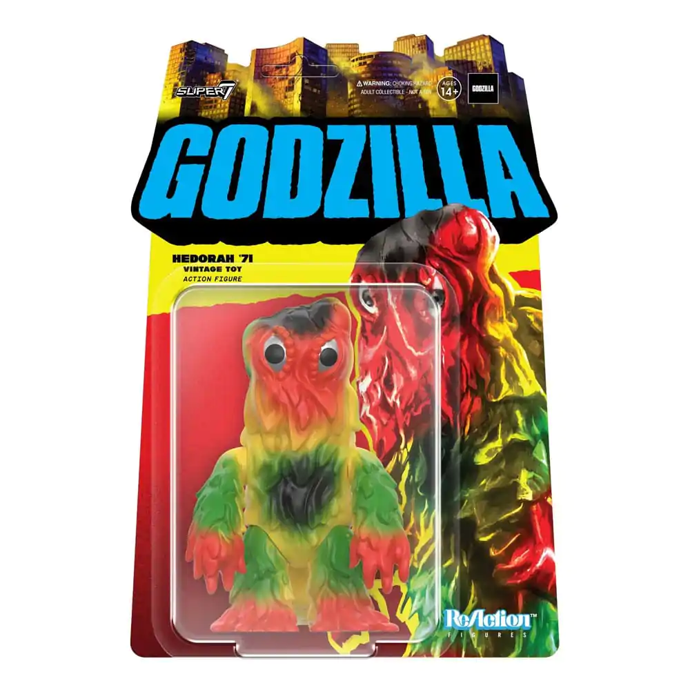 Godzilla Toho ReAction akcijska figura Hedorah Vintage igračka Hawaii 10 cm fotografija proizvoda