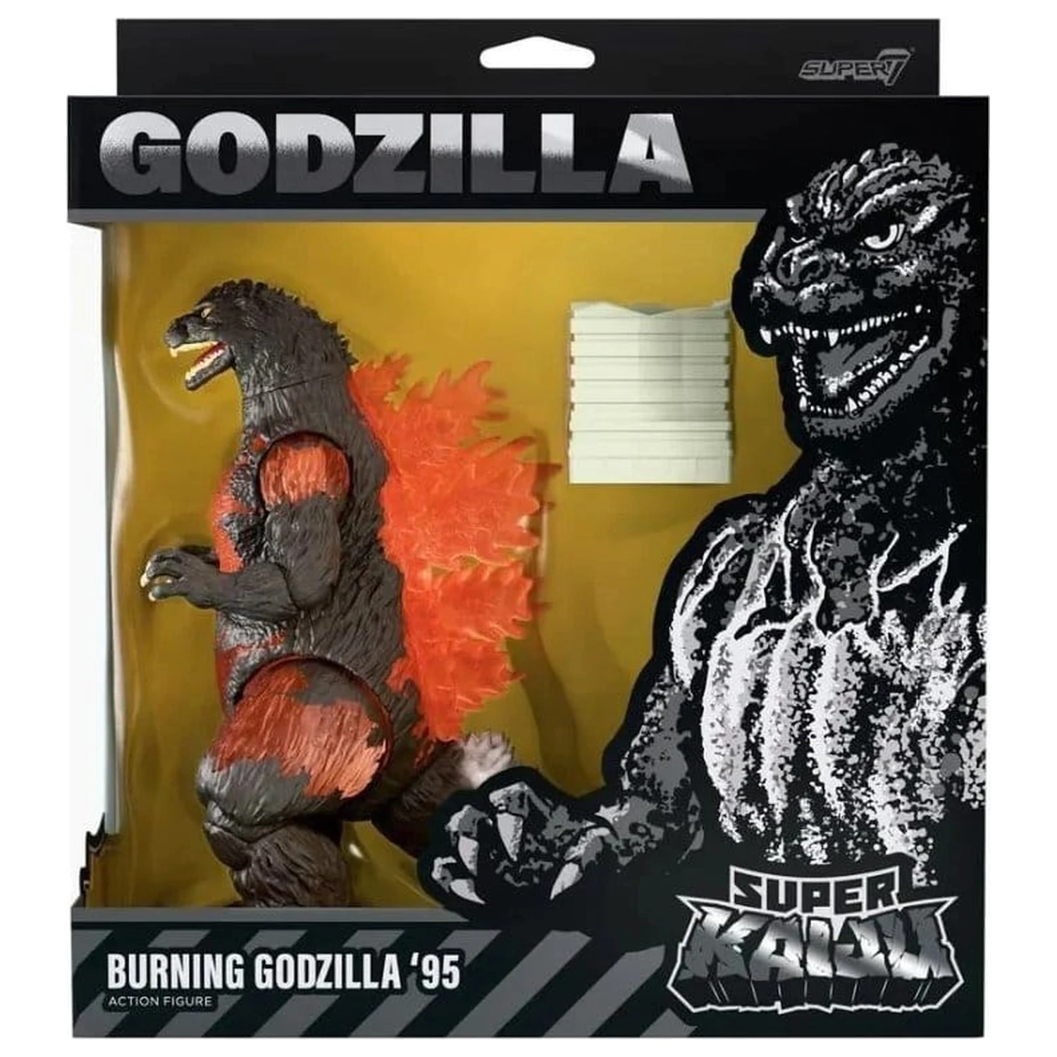 Godzilla Toho Super Kaiju akcijska figura val 02 Burning Godzilla '95 fotografija proizvoda