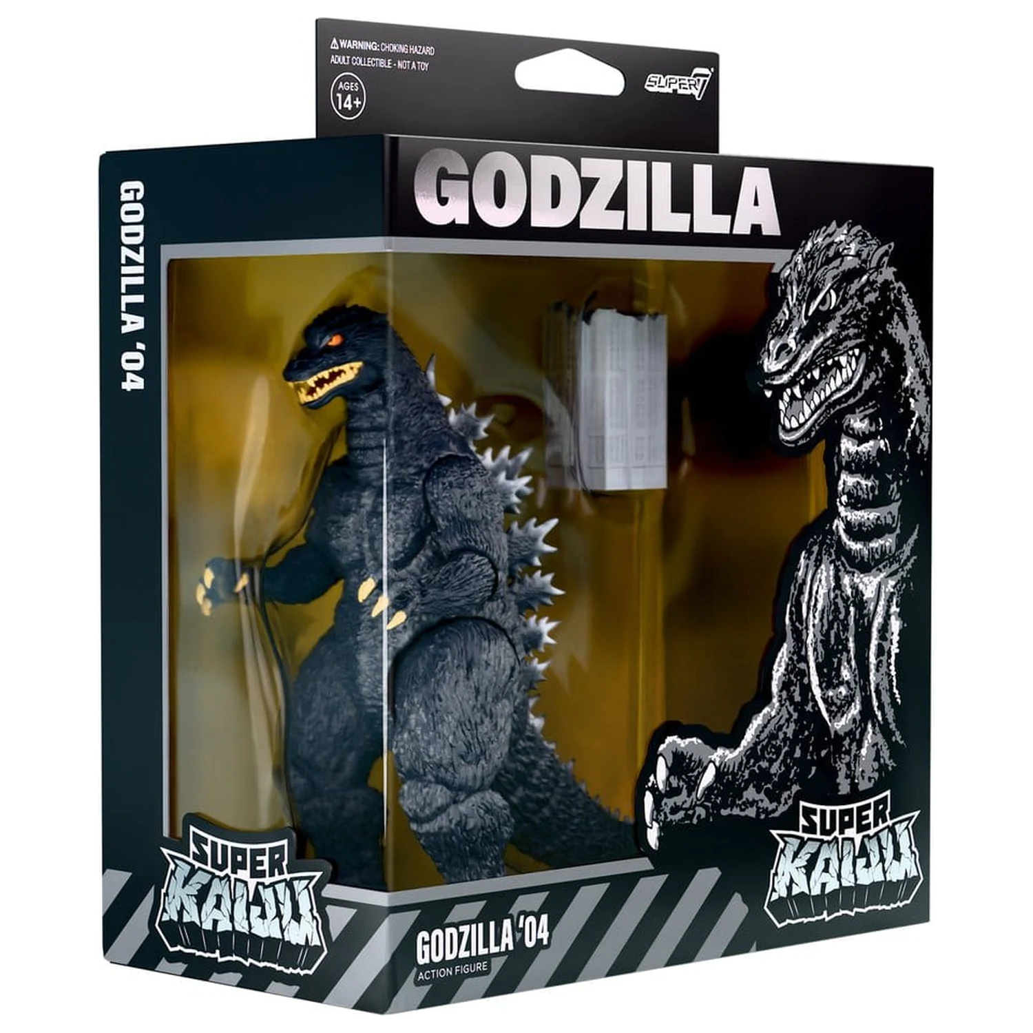 Godzilla Toho Super Kaiju akcijska figura val 04 Godzilla 2004 fotografija proizvoda
