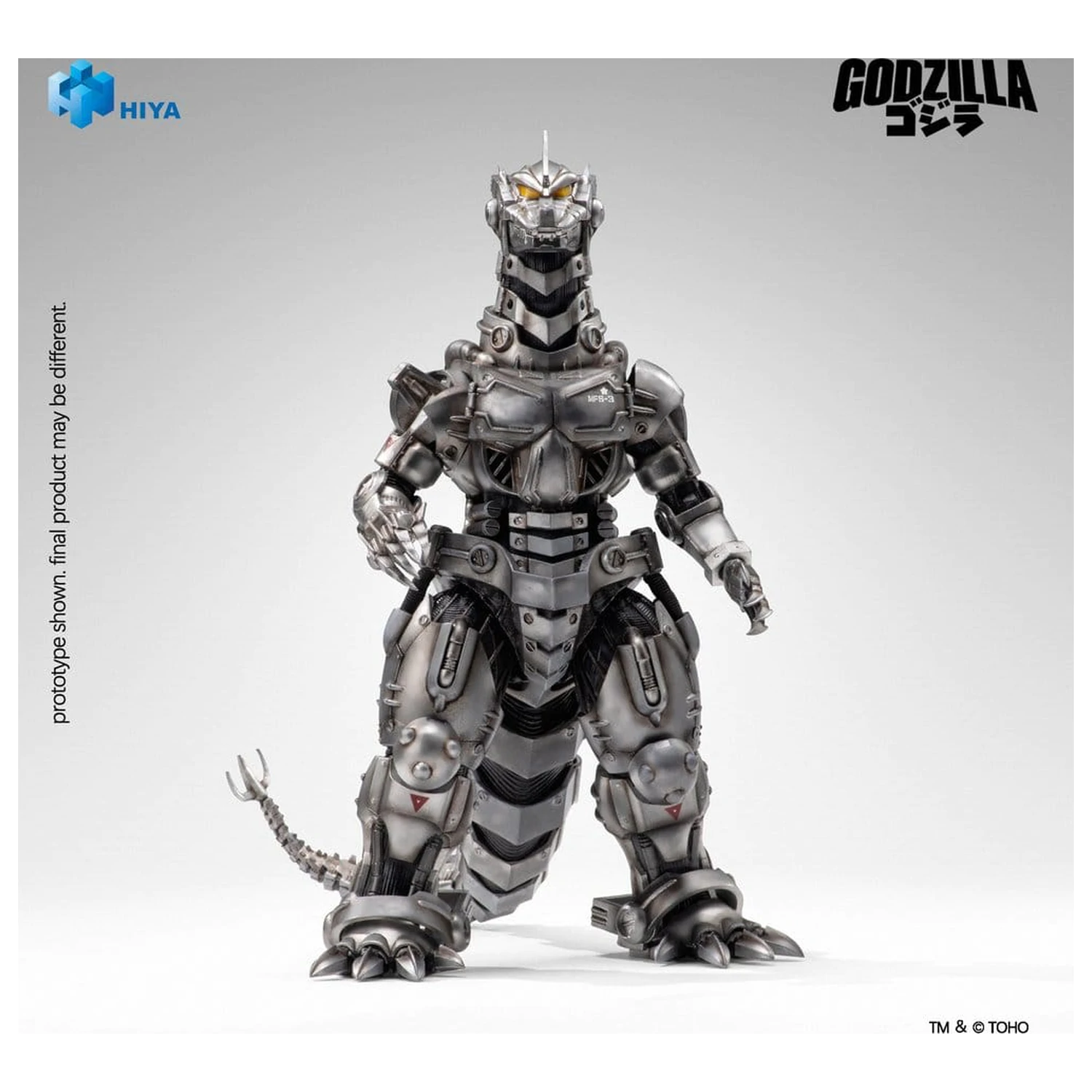 Godzilla Tokyo S.O.S. (2003) Exquisite Basic Series akcijska figura Mechagodzilla Heavy Arms / High Mobility verzija 20 cm fotografija proizvoda