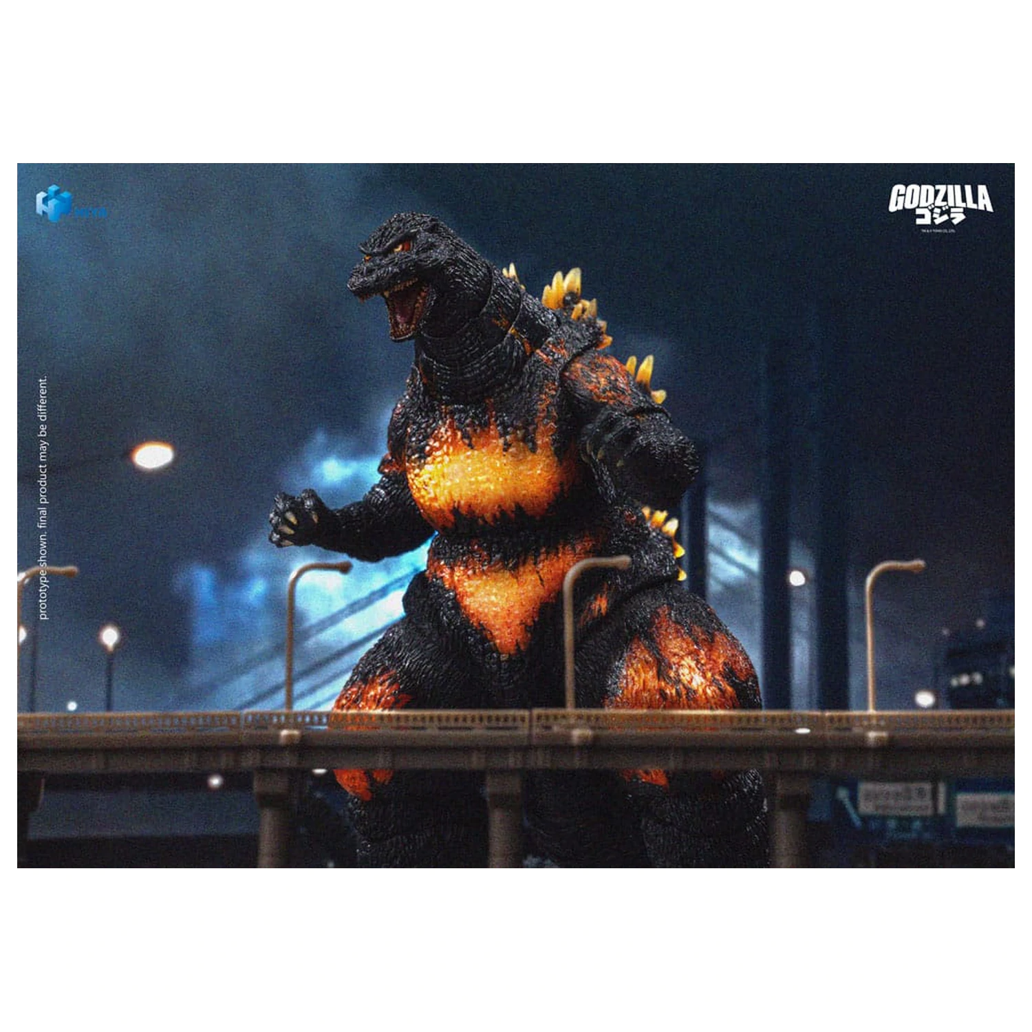 Godzilla vs. Destoroyah (1995) Izuzetna Osnovna Akcijska Figura Burning Godzilla 18 cm fotografija proizvoda