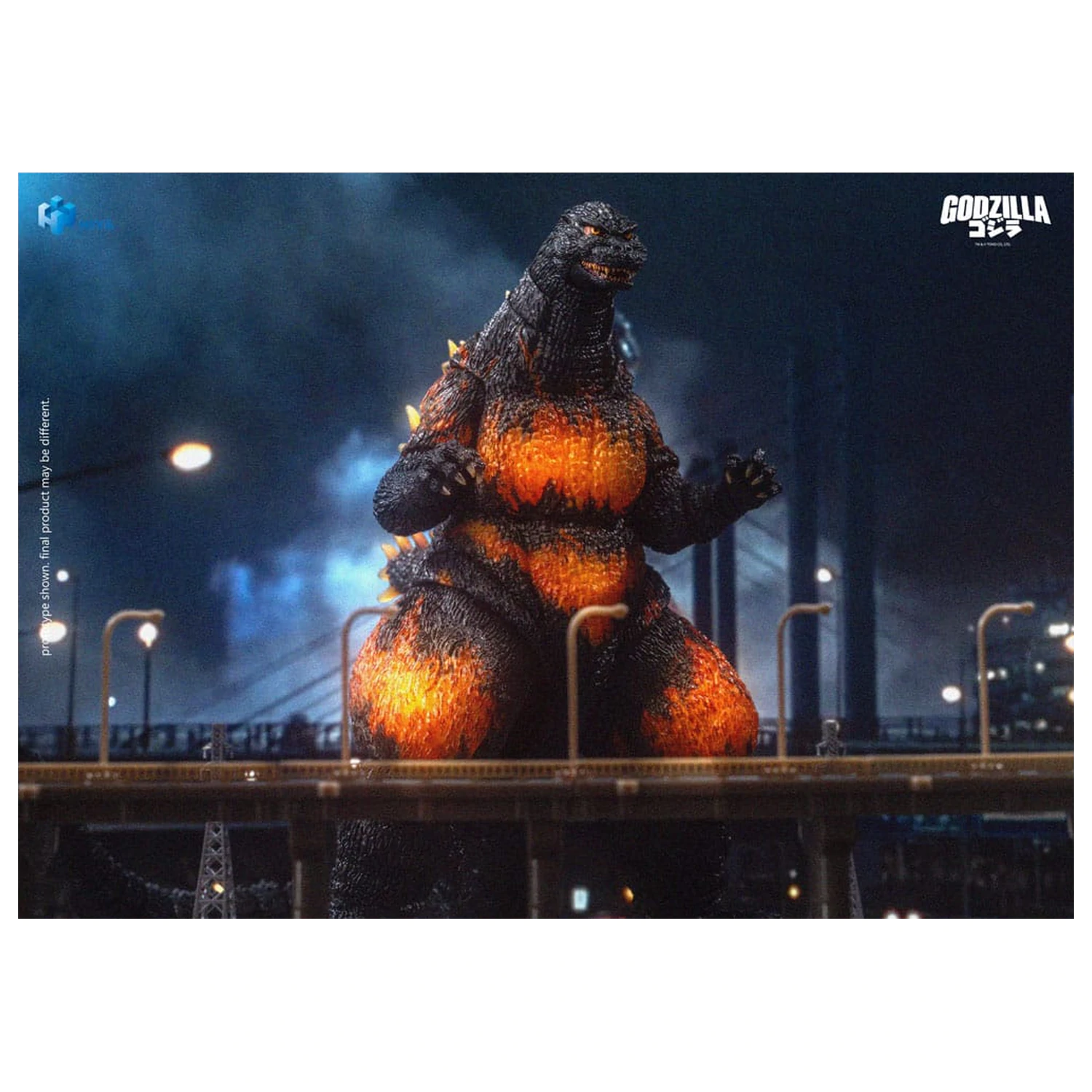 Godzilla vs. Destoroyah (1995) Izuzetna Osnovna Akcijska Figura Burning Godzilla 18 cm fotografija proizvoda